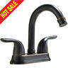Jlt009h-co Vccucine Bathroom Sink Faucet Handle Holes Oil Rubbed Bronzebath Tap