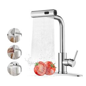 Ju011c01 Joom Kitchen Faucets With Pull Down Sprayer Waterfall Sink Faucet Commerci