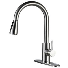 1c-r46u-yhyz Jorilaisa Kitchen Faucets With Pull Down Sprayer Stainless Steel Out Sink