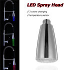Jqp869234 Meco Color Led Kitchen Mixer Tap Spray Shower 8118278139833