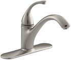 K-10411-bn Kohler Forte Single Handle Standard Kitchen Faucet Vibrant 0087206888625