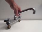 K-11920-b Kohler New Vintage Chrome Kitchen Ledge Sink Faucet Lever Handles