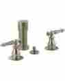 K-142-4-bv Antique Kohler Series Bidet Faucet W Lever Handles Brushed Bronze