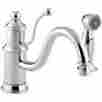 K-169-cp K-169 Kohler Polished Chrome Single Handle Kitchen Faucet With Side Spray 040688433738