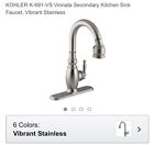 K-691-vs Kohler Vinnata Secondary Kitchen Sink