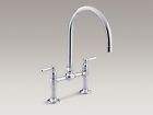 K-7337-4-s Kohler Hirise Bridge Kitchen Sink Faucet