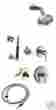 K-t949-4-cp Stillness Kohler Chrome Shower Package W Handheld Wand Trim Rite-temp Valve