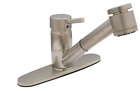 K1780202-r Huntington Brass Pvd Satin Nickel Pullout Kitchen Faucet