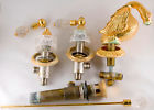 K183 Phylrich Swan Luxury Gold Crystal Wide Spread Bathroom Sink Faucet