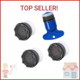 Kaileyouxiangongsi 778197872686 1.2gpm Faucet Replacement Part Insert Filter Restrictor Aerator 16.5mm/0.65inc