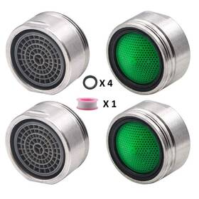 Kaileyouxiangongsi 778197872723 1.5 Gpm Faucet Aerator 24mm 15/16-inch Male Threads Bubbler Sink Laminar