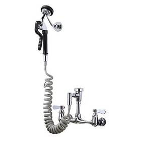 Kaipingshijiadunweiyuyouxiangongsi 744759017932 Pet Grooming Faucet Wall Mount 8 Inch Centers Mixing Brass