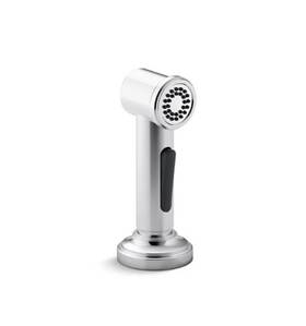 P25010-00-ad Kallista Quincy Sidespray For Kitchen Sink Faucet In Nickel Silver