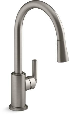 P25517-00-vs Kallista Vir Stil Minimal Kitchen Faucet Vibrant Stainless Steel