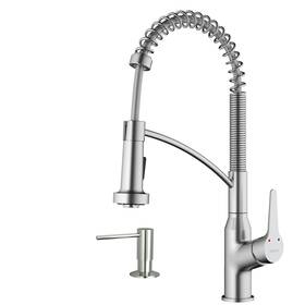 Kkf210sd35ss Karran Usa Kkf210sd35 Scottsdale 1.8 Gpm 1 Hole Kitchen Faucet - Stainless Steel