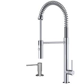 Kkf220sd35c Karran Usa Kkf220sd35 Bluffton 1.8 Gpm 1 Hole Kitchen Faucet - Chrome