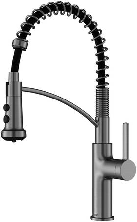 Kkf740sfgg Karran Usa Kkf740 Scottsdale 1.8 Gpm 1 Hole Pull Down Kitchen - Spot-free