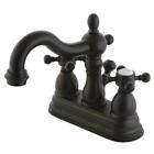 Kb1605bx Kingston Brass Heritage Centerset Lavatory Faucet 663370130298