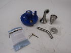 Kb36380px Kingston Brass Shower Faucet Porcelain Cross Handle Satin 799621224451