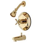 Kb4632zx  Kingston Brass Millennium Tub And Shower Faucet Polished 663370273766