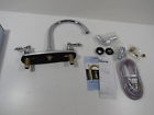 Kb721alsp Kingston Brass Victorian Gooseneck Kitchen Faucet With Sprayer 663370057960