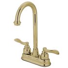 Kb8492nfl  Kingston Brass Nuwave French Bar Faucet Polished 663370133473