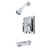 Kb86510ml  Kingston Brass Milano Tub And Shower Faucet Polished 663370069413