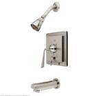 Kb86580zl Kingston Brass Satin Nickel Finish Concord Tub Shower 663370050534