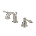 Kb911al Kingston Brass English Country Widespread Faucet Bathroom With Drain Assembly