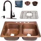Kdf-3322-gt529 Sinkology Pfister All-in-one Rustic Bronze