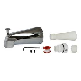 Pp825-35 Keeney Mfg Tub Spout With Front Diverter Polished Chrome