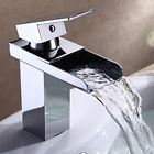 Kf-sq15 Fdw Bathroom Sink Faucet Chrome Vessel Waterfall One Mixer