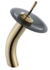 Kgw-1700g-blcl Kraus Single Lever Vessel Glass Waterfall Bathroom Faucet 846639008891
