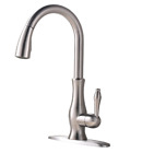 Khkf041l Khkf041l-d-new Kingo Home High Arc Deck Mounted Brushed Nickel 690000992742