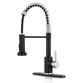 Kb0h001q11dp Khqf Kitchen Faucet With Pull Down Sprayer Commercial Single Handle Stainless