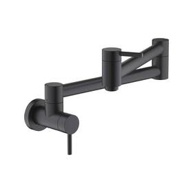 Kpf601 Kibi 842708126954 Circular Pot Filler Faucet Wall Mount Kitchen Solid Brass 360 Deg