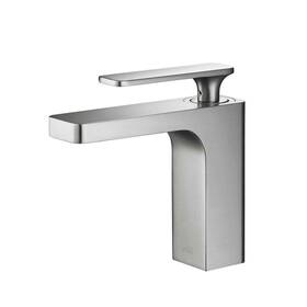 Kibi Usa 842708113787 Lead Free Solid Brass Single Handle Bathroom Vanity Sink Brushed Nickel
