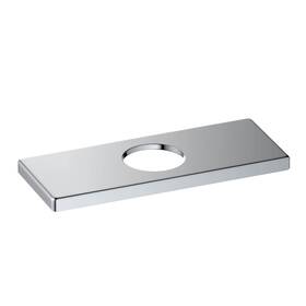 Kibi Usa 842708126466 6 Inch Faucet Hole Cover Chrome