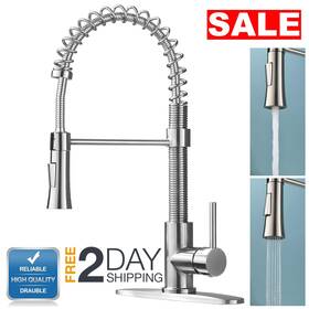Khkft45l-d Kingo Home Llave Grifos De Acero Inoxidable Para Fregadero Cocina Rv Grifer A Lavaplatos Us