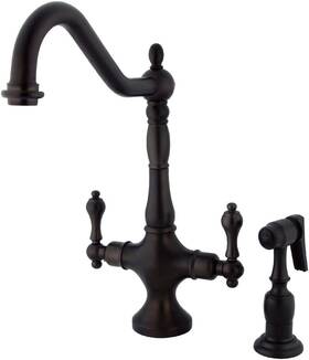 Kingston Brass 110709013413 Ks1775albs Heritage 8-1/4-inch Oil Rubbed Bronze