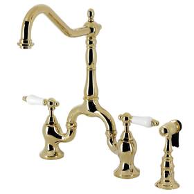 Kingston Brass 196507001135 Ks775.plbs English Country 1.8 Gpm Bridge Kitchen -