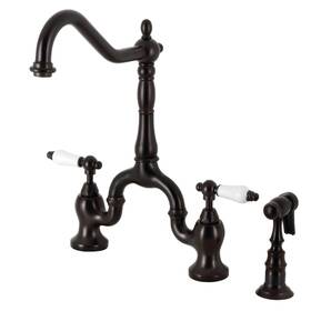 Kingston Brass 196507001159 Ks775.plbs English Country 1.8 Gpm Bridge Kitchen - Bronze
