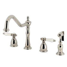 Kingston Brass 196507409351 Kb179.bplbs Bel-air 1.8 Gpm Widespread Kitchen - Nickel