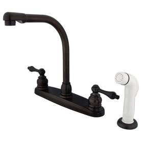 Kb715al Kingston Brass 663370010224 Victorian 8 Inch Centerset Kitchen Faucet Oil Rubbed Bronze