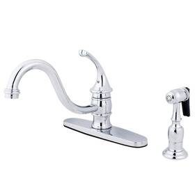 Kingston Brass 663370085819 Kb357.glbs Georgian 1.8 Gpm Standard Kitchen - Chrome