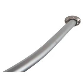 Kingston Brass 663370120022 Cc3178 Adjustable Hotel Single Curved Shower Curtain Rod