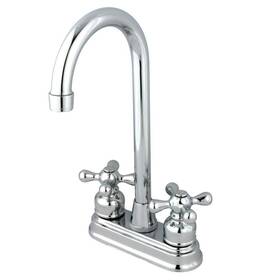 Kb491ax Kingston Brass 663370224614 Bar Faucet 4-3/4 Inch Polished Chrome