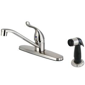 Fb5578yl Kingston Brass 663370325342 Yosemite 8 Inch Centerset Kitchen Faucet In Spout Reach Bru