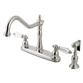 Kingston Brass 663370434006 Kb175wllbs Wilshire 1.8 Gpm Standard Kitchen - Nickel