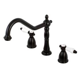 Kb1795bplls Kingston Brass 663370435010 Bel Air 8 Inch To 16 Widespread Kitchen Fauce
